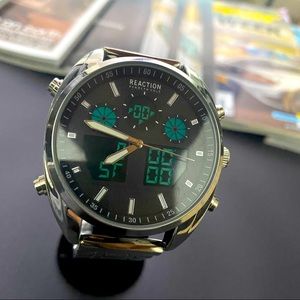 Kennith Cole | silver analogue + mechanical